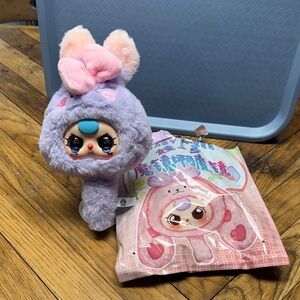 BB3 purple plush mirror